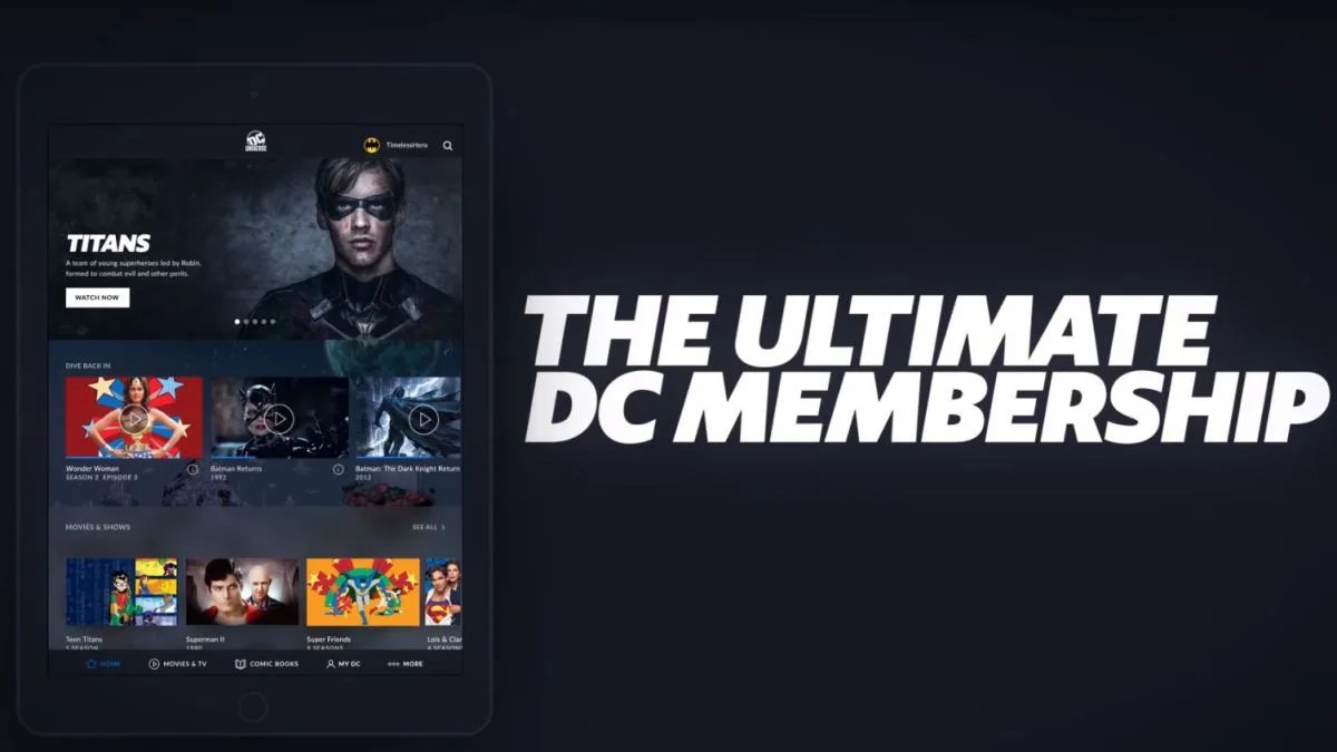 DC Universe: explique le nouveau service de streaming de bandes dessinées et de télévision de DC