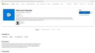 Microsoft Mail and Calendar
