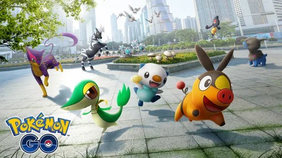 Pokémon Go Sees Unova Pokemon Generation 5 Host Released In The Wild