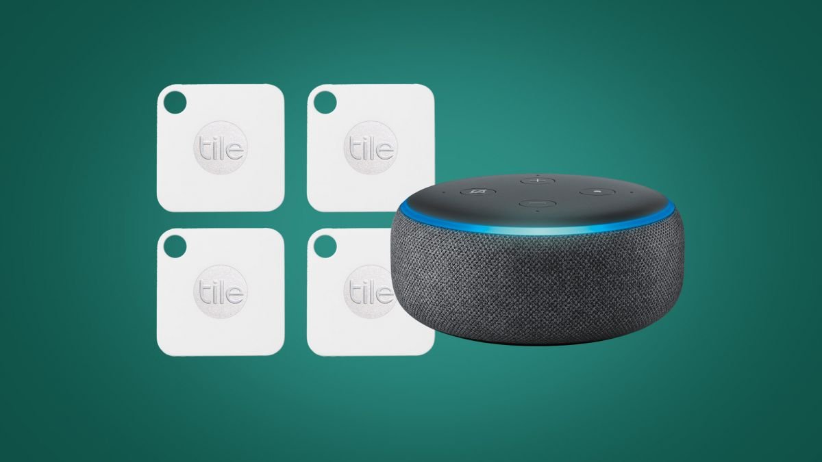 Holen Sie sich vor dem Black Friday-Sale von Amazon einen kostenlosen Echo Dot mit Tile-Tracking