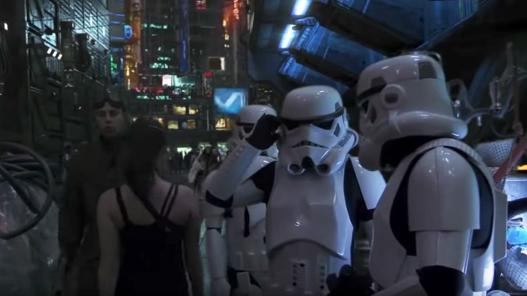 This long-lost Star Wars TV clip looks a lot like Cyberpunk 2077