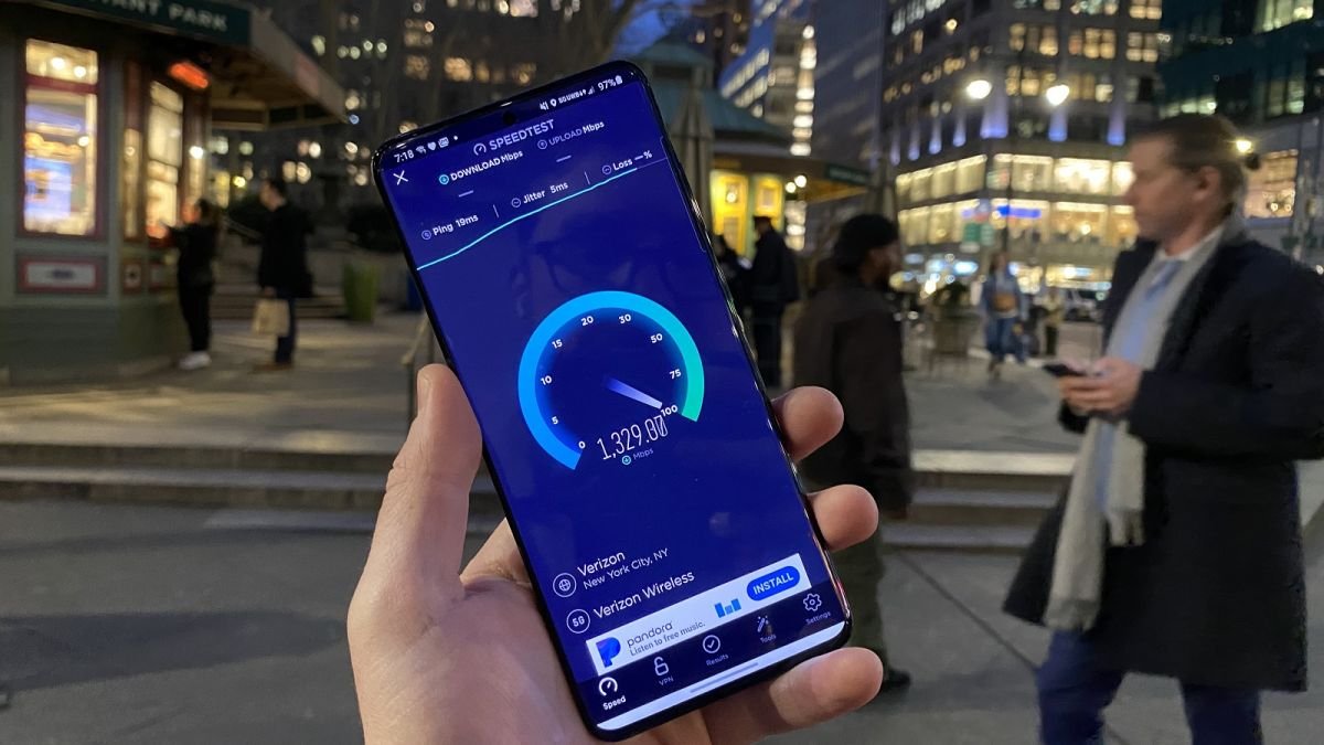Can a 5G phone give all my flat broadband internet access? I discovered