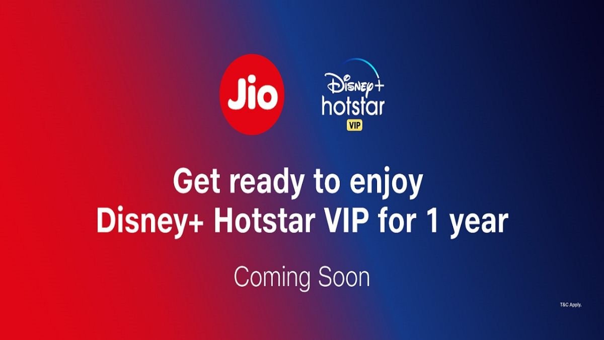 I clienti Jio ricevono un Disney Plus Hotstar VIP gratuito per un anno