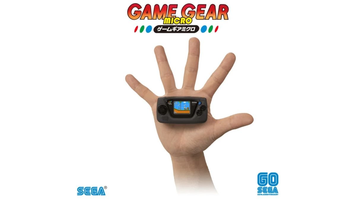 Sega ridiculously announces the tiny Game Gear Micro for its 60th anniversary