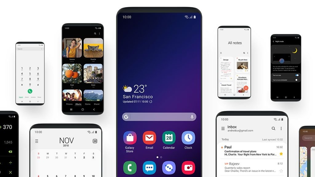 Samsung ประกาศซอฟต์แวร์โอเวอร์เลย์ใหม่: One UI 3.0