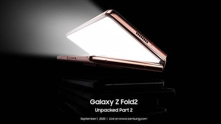 Samsung Galaxy Z Fold 2 reveals release time