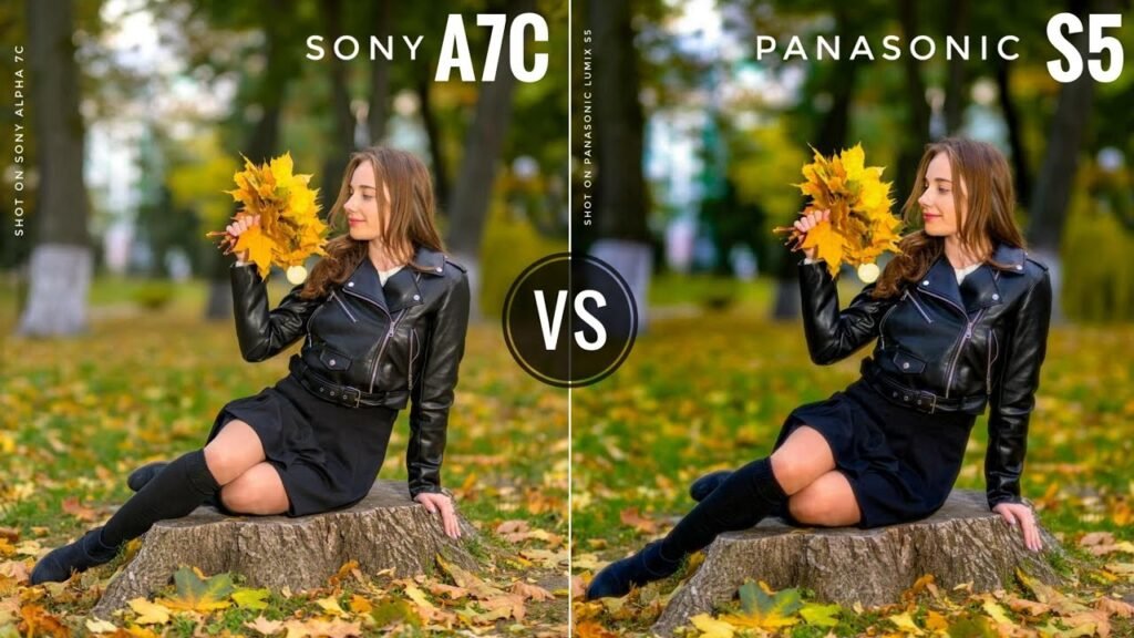 Sony A7C (izquierda) vs Panasonic Lumix S5 (derecha) (Crédito de la imagen: Sony / Panasonic)