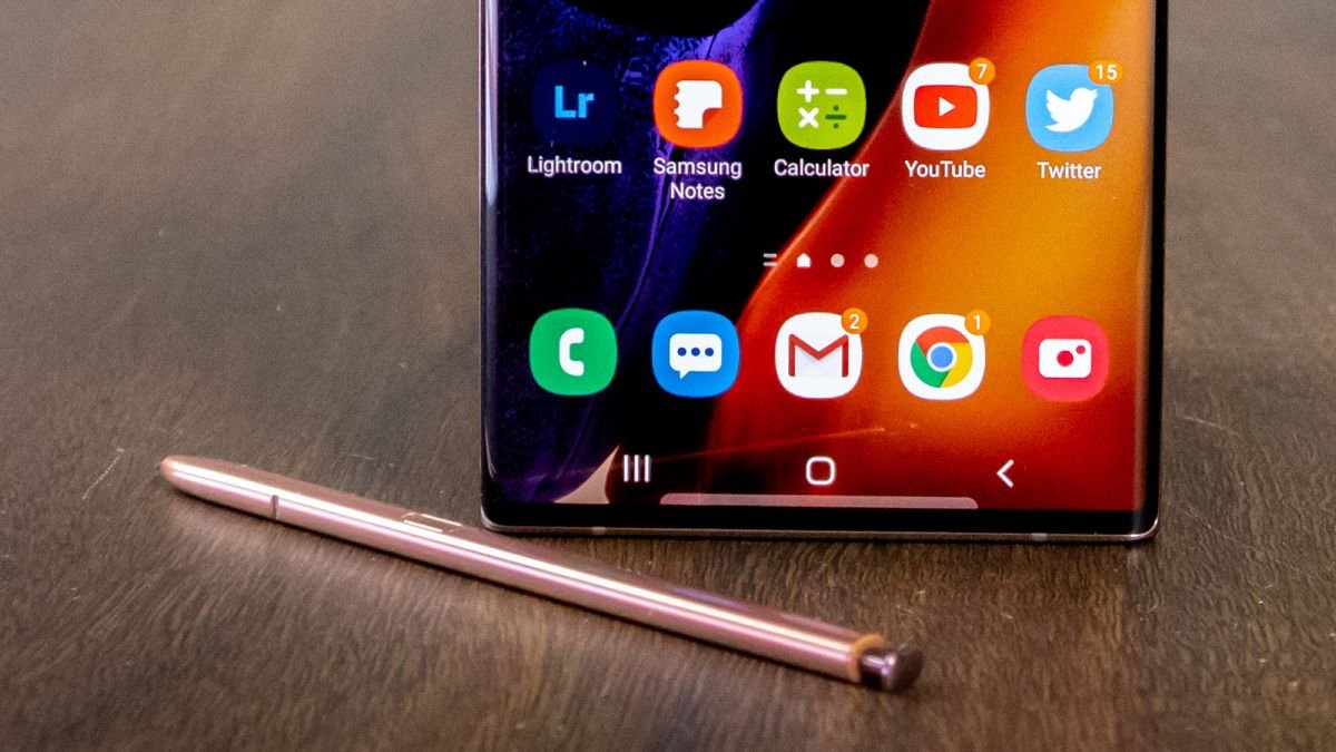 Galaxy Note 20 FE aparece en letra pequeña en el propio sitio de Samsung