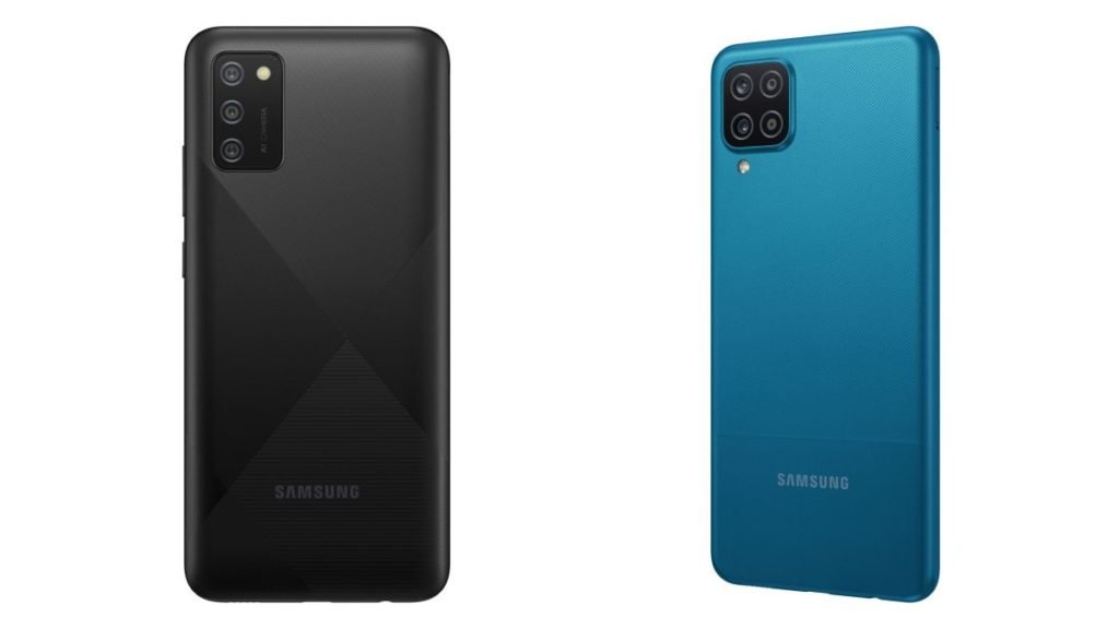 Samsung Galaxy A12 y Galaxy A02s con bateria masiva anunciada