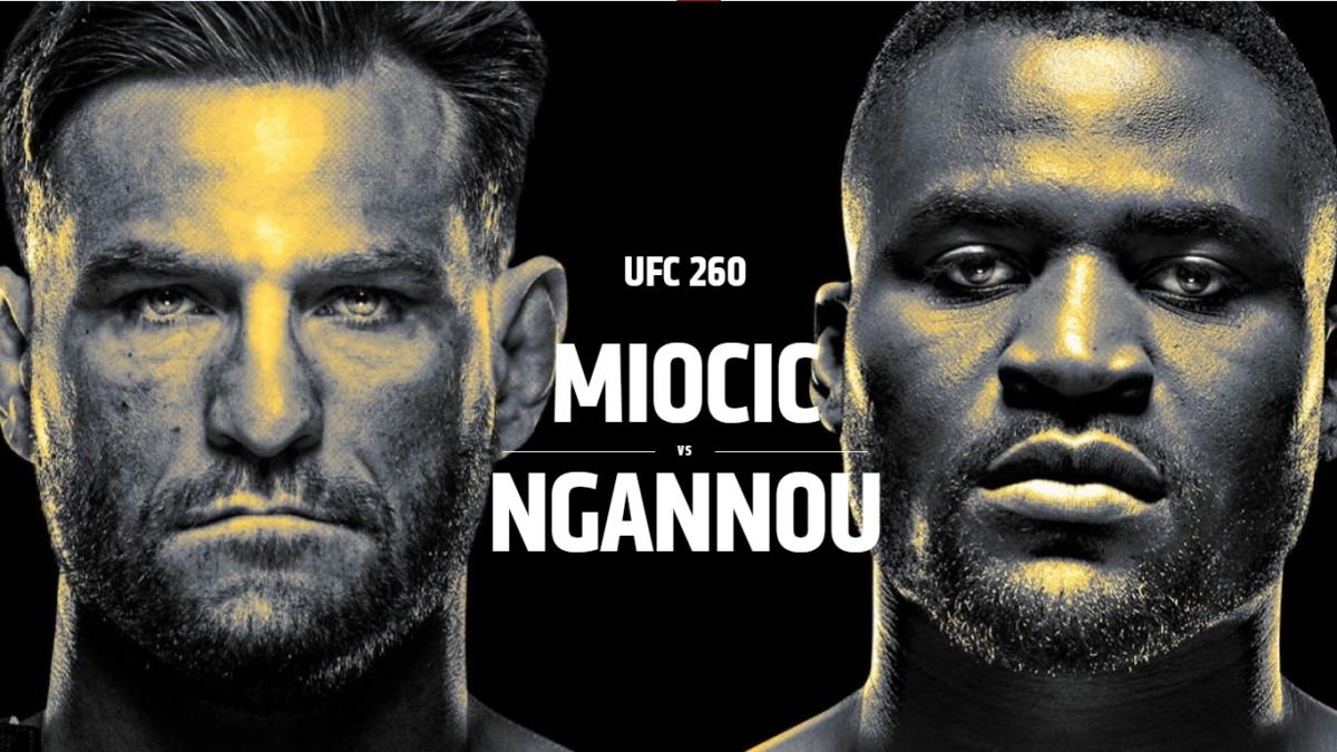 UFC Live Stream: Comment regarder Miocic vs Ngannou 2 à l'UFC 260 en ligne maintenant