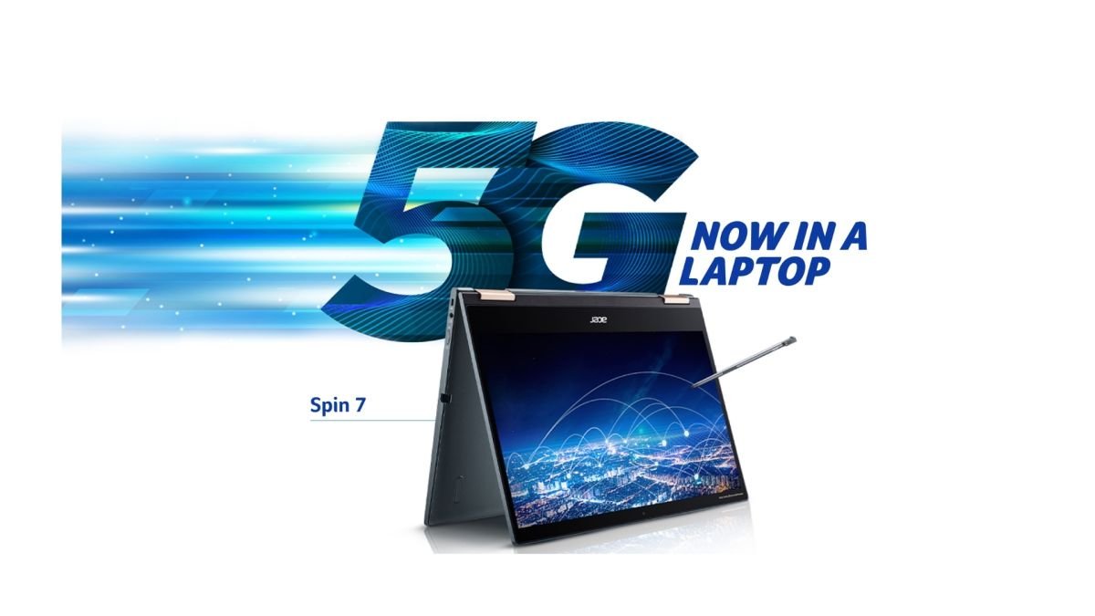 Acer Spin 7 5G est le premier ordinateur portable Snapdragon 8cx Gen 2 d'Inde