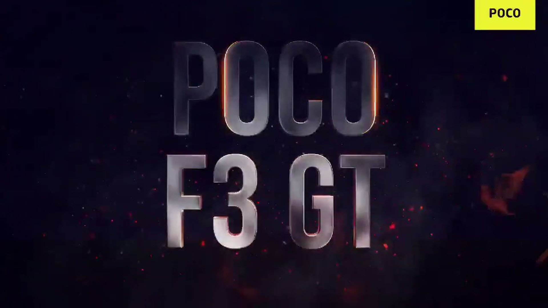 Se confirma el lanzamiento de Poco F3 GT India para