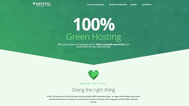 zielony hosting