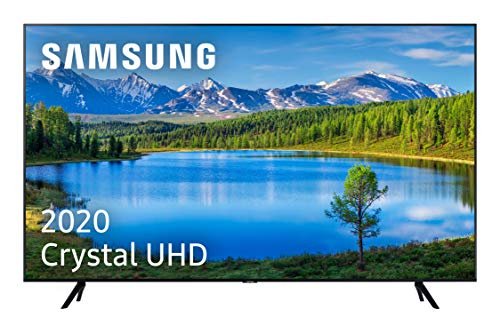Comprar Samsung Crystal UHD 2020 50TU7095 – Smart TV de 50″ con Resolución 4K, HDR 10+, Crystal Display, Procesador 4K, PurColor, Sonido Inteligente, Función One Remote Control y Compatible Asistentes de Voz