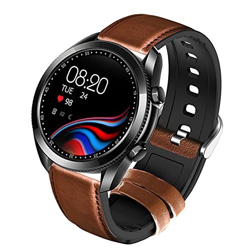 Comprar KKZ Smart Watch New Men’s Bluetooth Watch Black Digital Reloj Impermeable para Android iOS,C