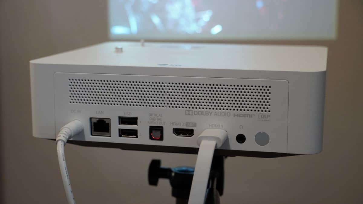 Granskning av LG CineBeam PF610P Full HD-projektor