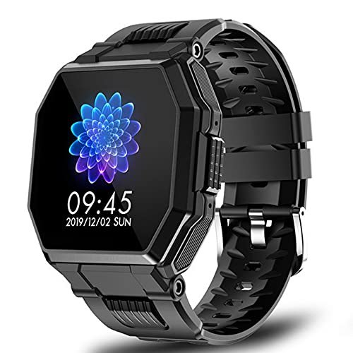 Comprar ZYZ Reloj inteligente para hombre S9 con Bluetooth, control de música, color negro