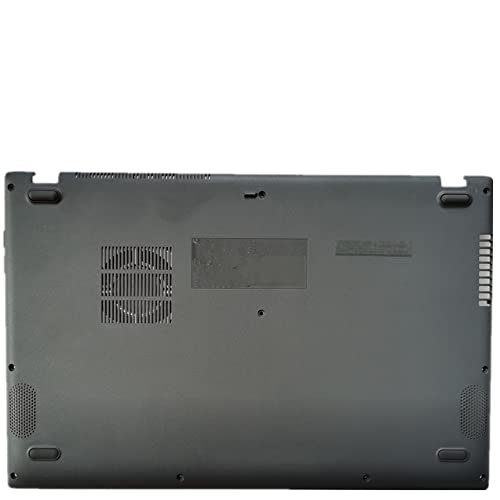 fqparts Cubierta Inferior de la Caja del Ordenador portátil D Shell para ASUS For VivoBook 15 X507LA X507MA X507UA X507UB X507UF Gris