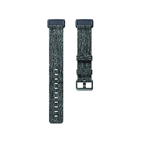 Kaufen Sie Fitbit Grey Textile Strap Textilarmband, Unisex-Erwachsene, Grau, L