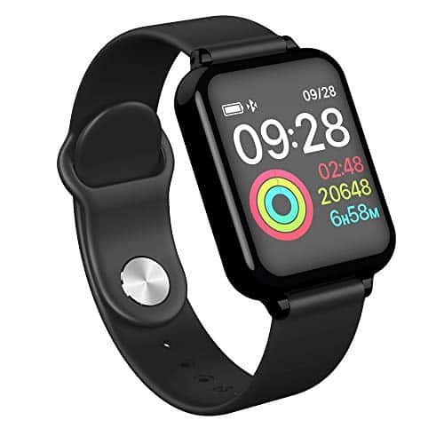 Βραχιόλι δραστηριότητας KIRA Smartwatch Αδιάβροχο IP67 Έξυπνη υπενθύμιση πληροφοριών κλήσεων με μετρητή καρδιακών παλμών, αρτηριακή πίεση, ύπνο, βηματόμετρο για κινητό τηλέφωνο Android και iOS