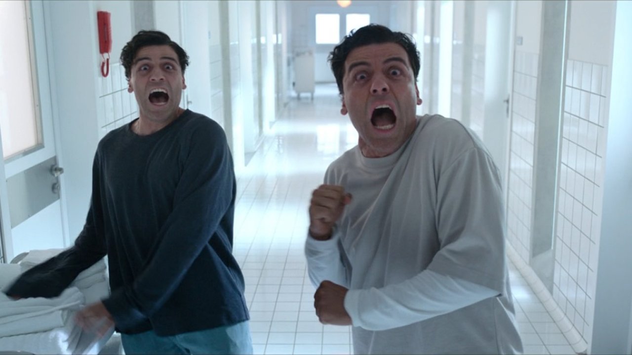 Марк и Стивен кричат ​​в унисон после просмотра Торет в 4-й серии «Лунного рыцаря».