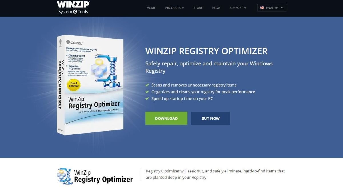Recensione dell'ottimizzatore del registro WinZip | radar tecnologico