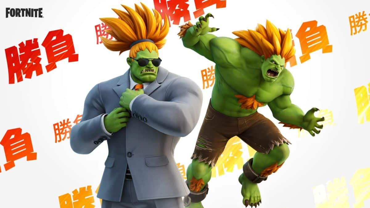The best Fortnite skin has arrived, and it's Blanka in a fancy costume