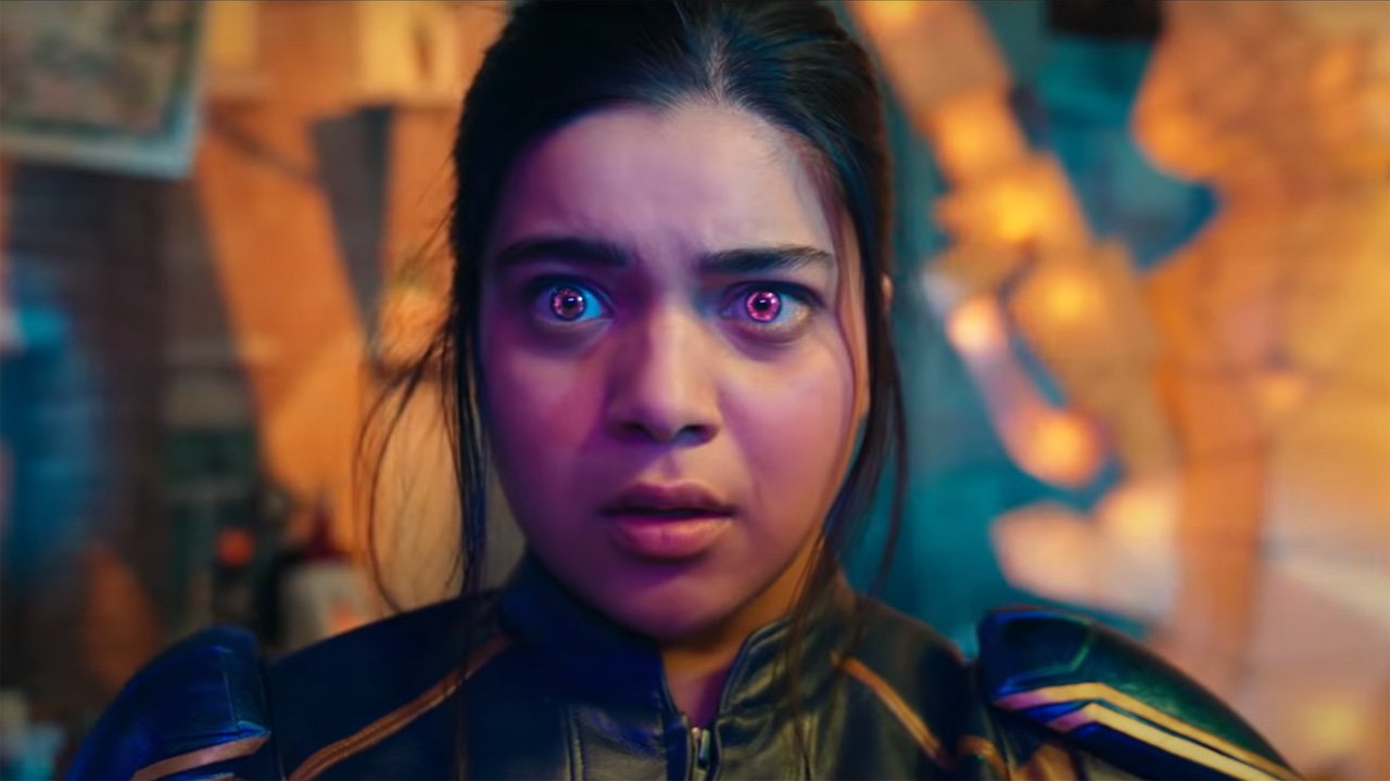 Gli occhi di Kamala Khan brillano mentre si illumina nel trailer di Ms Marvel per Disney Plus