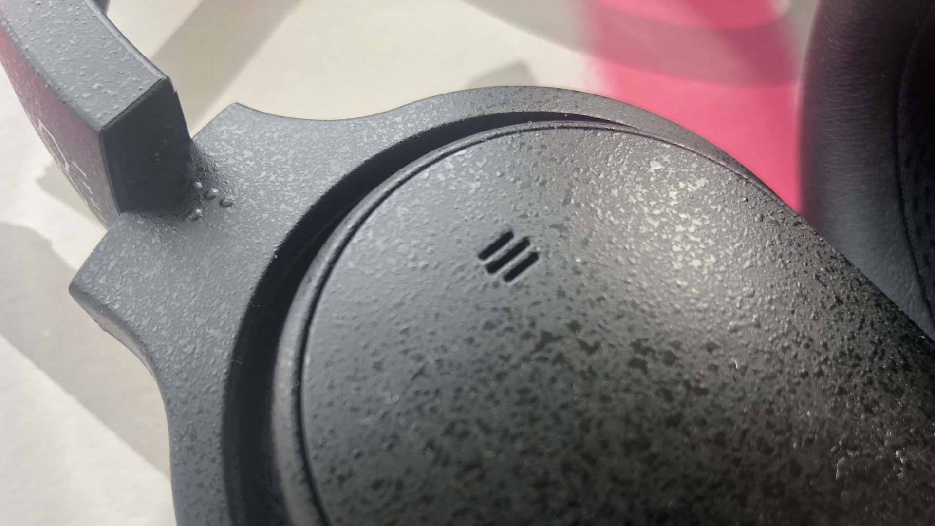 a close up of the latest ux3000 on-ear headphones
