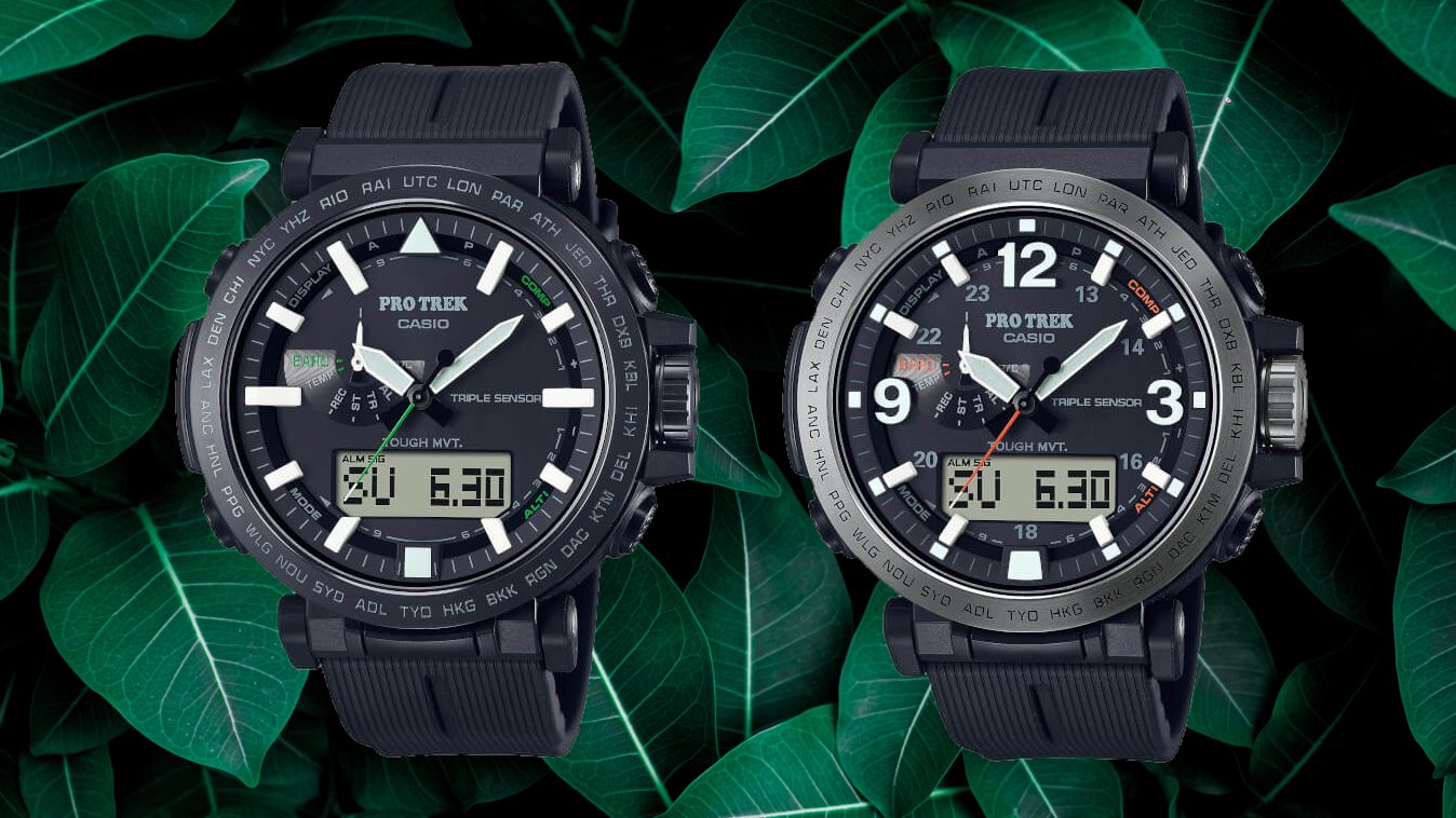 Casio ha lanzado dos relojes deportivos mas basados ​​​​en frijoles