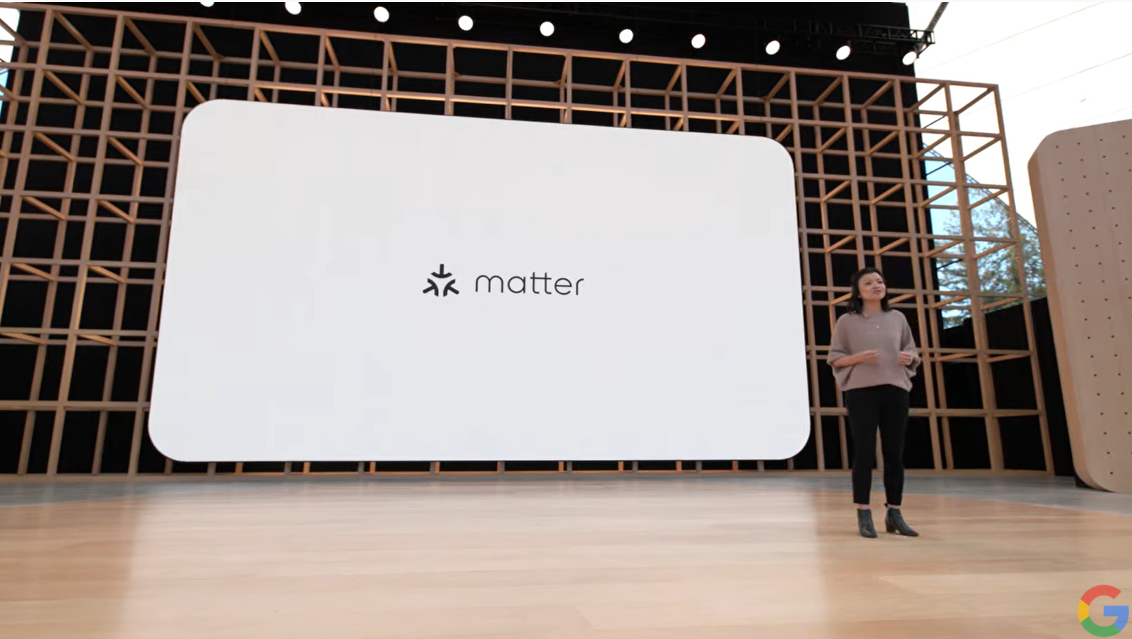 Google pratar om Matter smarthome-standarden vid IO 2022