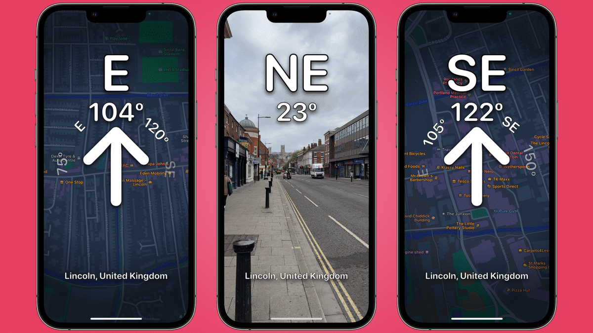 La nueva aplicación de brújula ofrece una (*16*) que puede mejorar los mapas en iOS 16