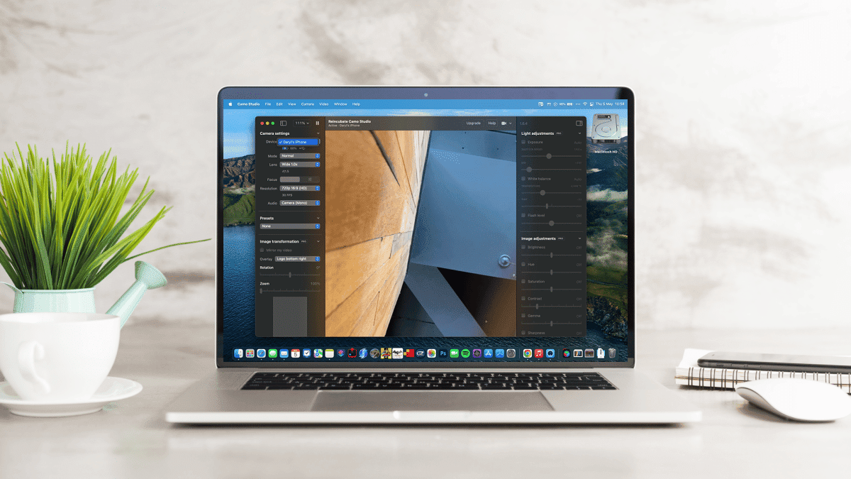 Your Mac can finally have a great webcam thanks to your iPhone