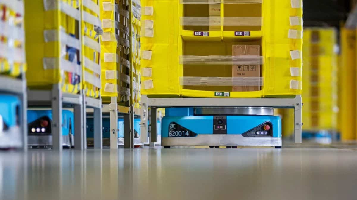 Le bot Proteus d'Amazon est entièrement autonome et prêt à déplacer vos achats Prime Day