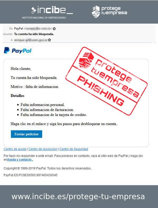 Ten e-mail z powiadomieniem PayPal może być po prostu próbą wyłudzenia informacji