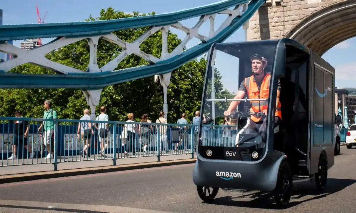 Twoim następnym samochodem dostawczym Amazon może być rower
