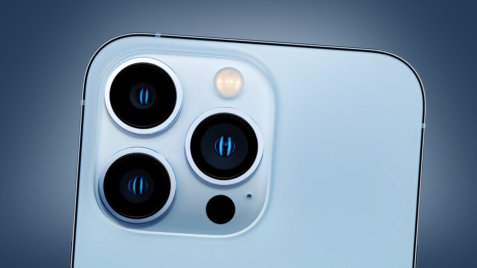 Les caméras arrière de l'iPhone 13 Pro