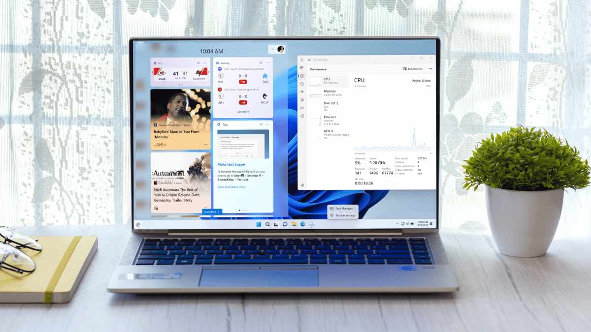 Windows 11-uppdateringen ger välkomstfunktioner till aktivitetshanteraren och widgets