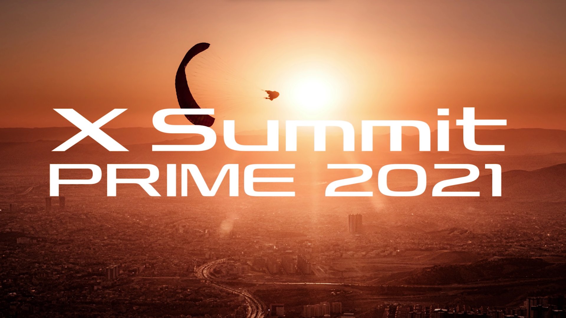 Un póster teaser para la X Summit 2021 de Fujifilm