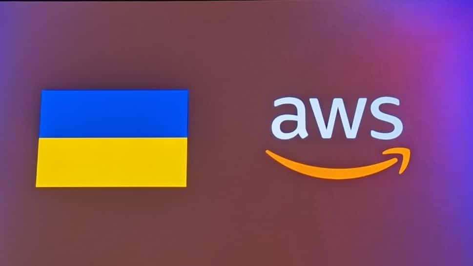 Ukraina hyllar "ovärderlig" hjälp från Amazon Web Services