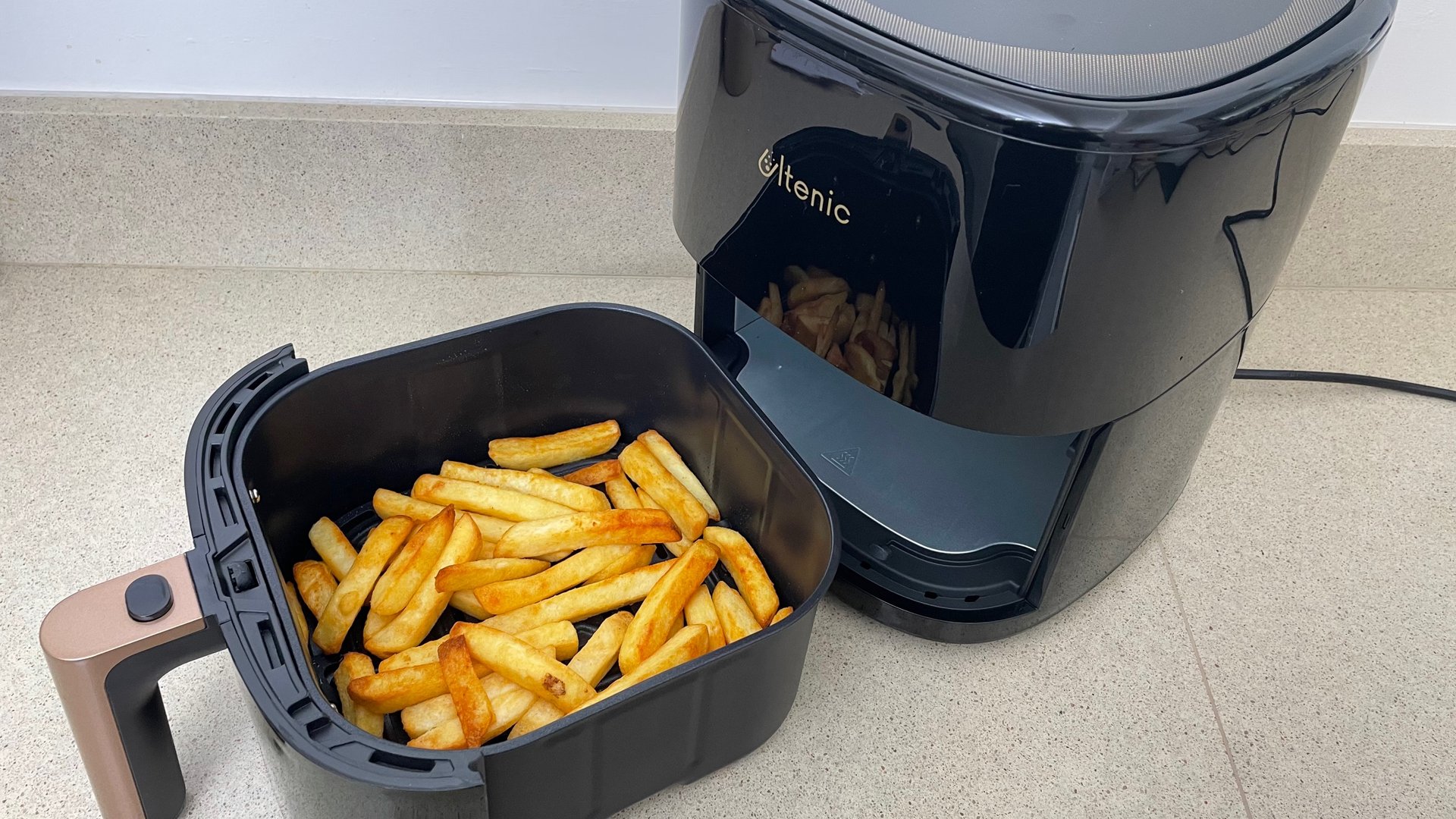 Patatas fritas congeladas en ultenic k10