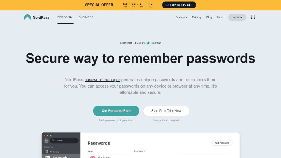 NordPass добавляет онлайн-аутентификацию без пароля